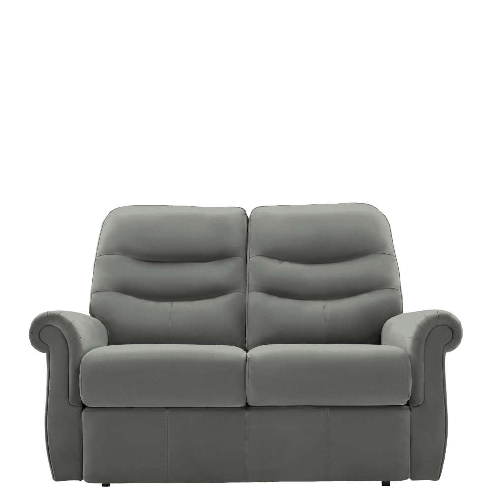 G Plan Holmes Leather 2 Seater Sofa Francis of Malvern